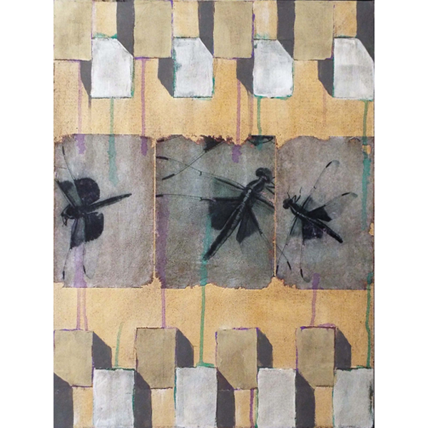 "Dragonfly Waltz #42" 24" x 18" "Dragonfly Waltz #42" 24" x 18"