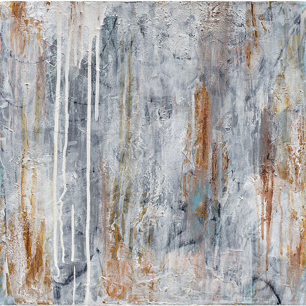 "Searching for Silence I" 16" x 16" "Searching for Silence I" 16" x 16"